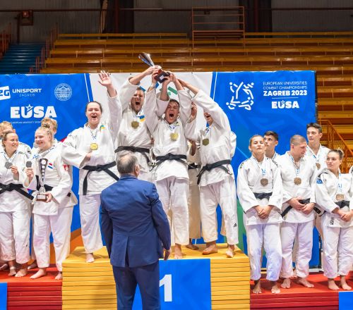 Judo's Grand Finale: Sumy State University Seals Gold at EUSA Combat